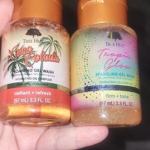 Tree Hut Coco Colada and Tropic Glow Gel Wash Duo